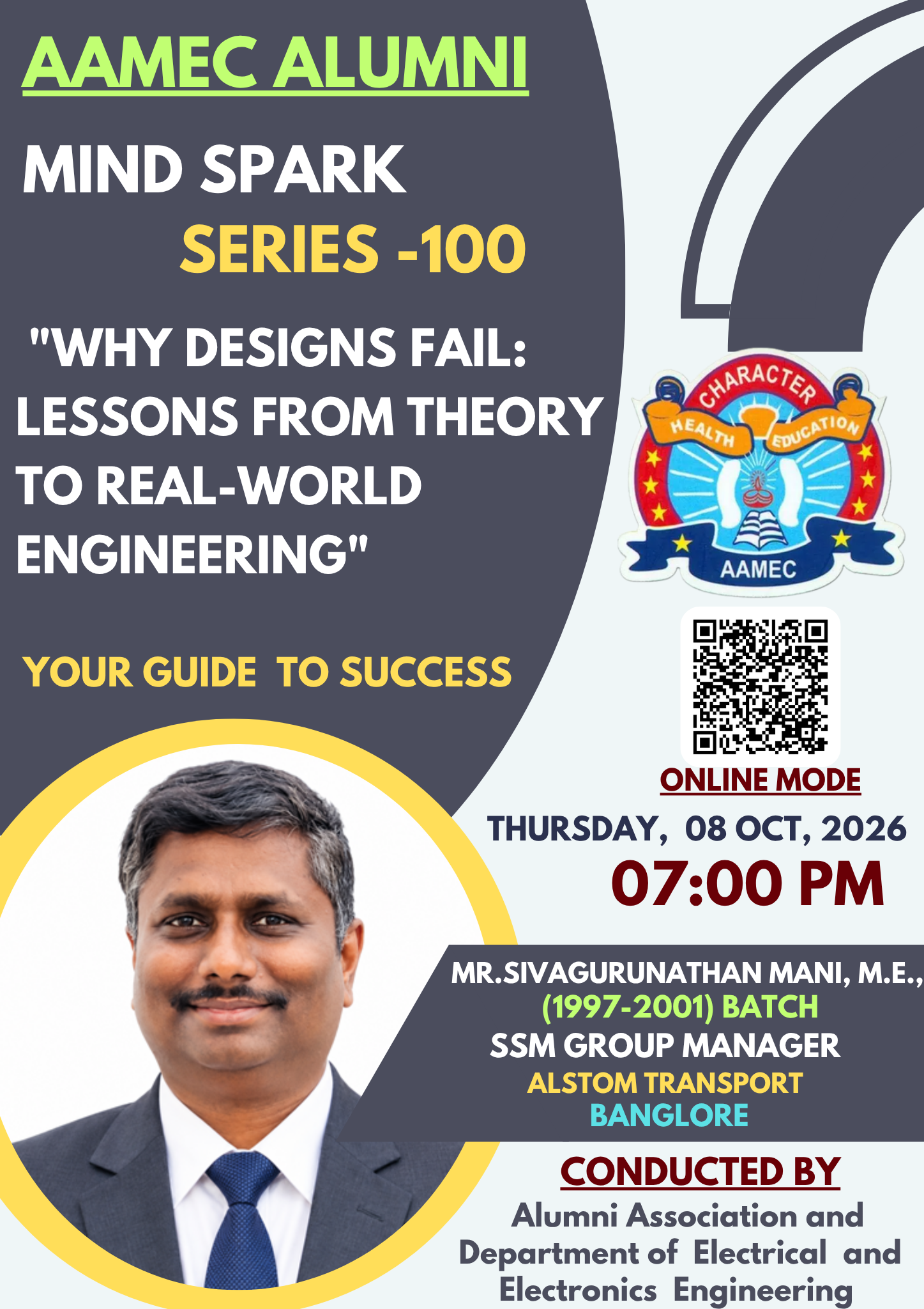 "Why Designs Fail: Lessons from Theory to Real-World Engineering"