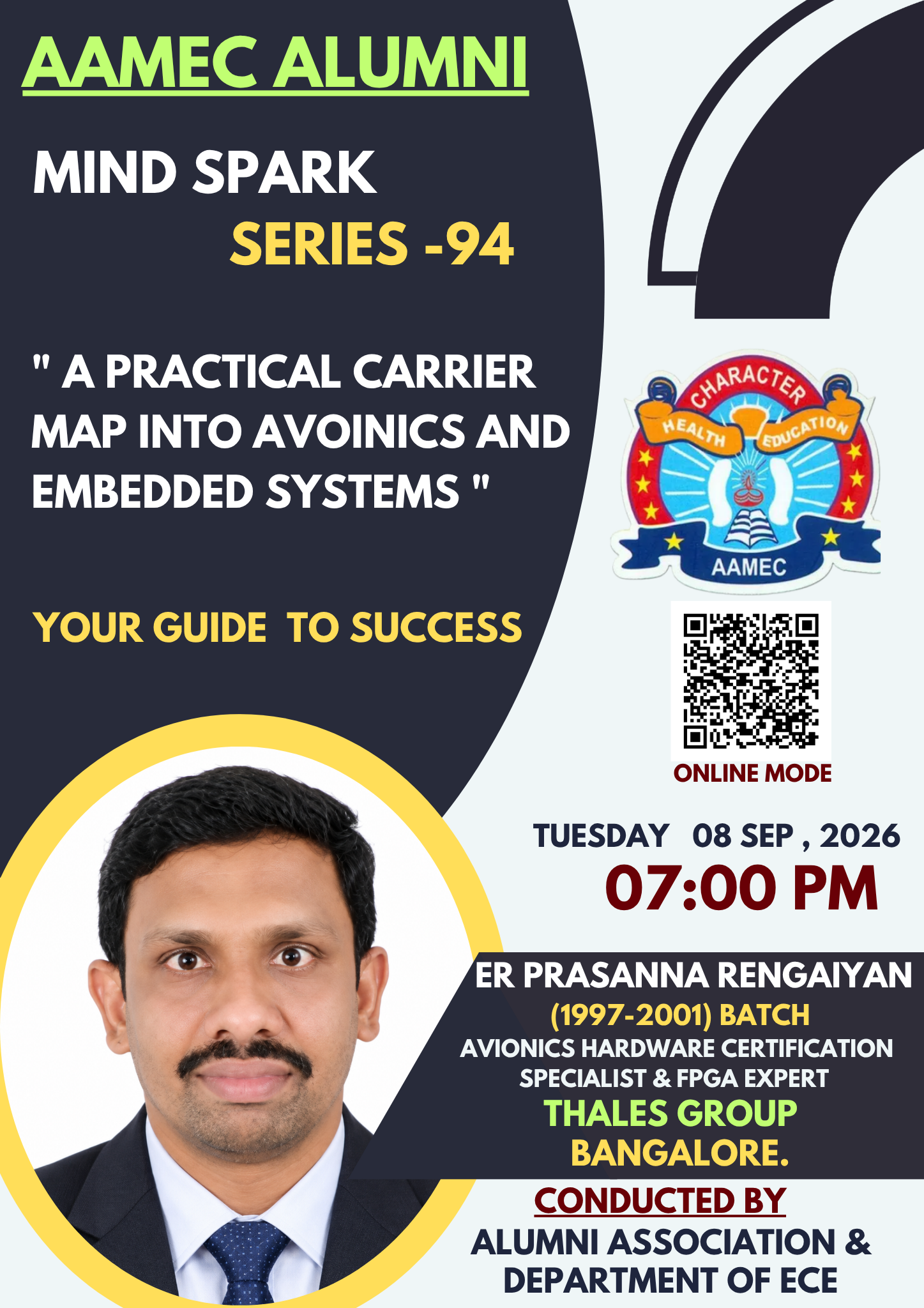 A practical carrier map into Avionics and embedded systems