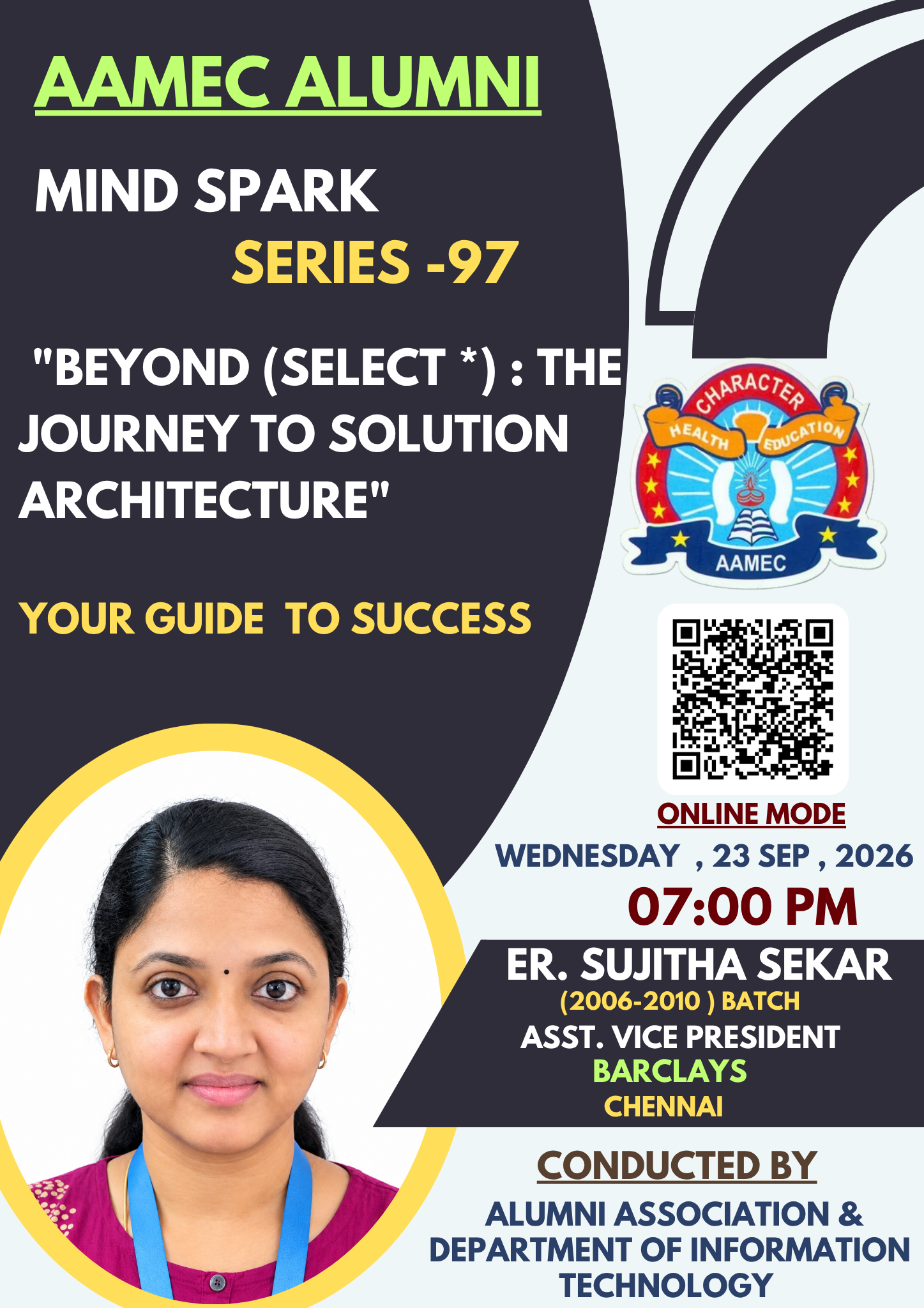 Beyond (SELECT *): The Journey to Solution Architecture