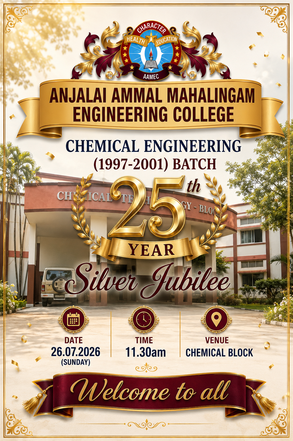 Department of Chemical Engineering  Alumni meet-2026
